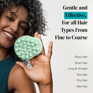 HEETA Diseño ecológico: cepillo respetuoso con el medio ambiente para el cabello
