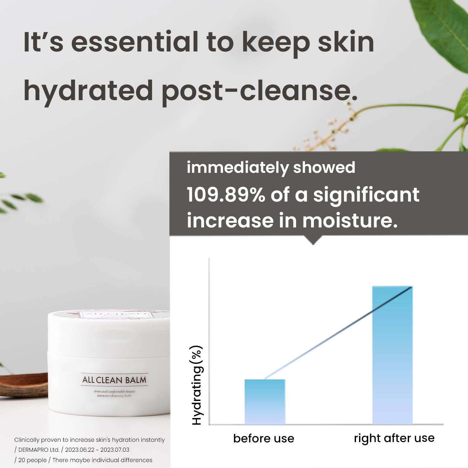 HEIMISH All Clean Balm, aroma natural, experiencia sensorial similar a aromaterapia en casa.