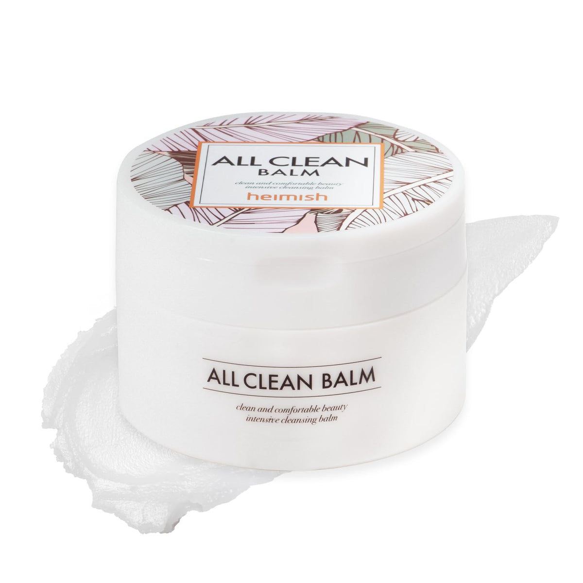 HEIMISH All Clean Balm en botella, limpieza suave para piel sensible.