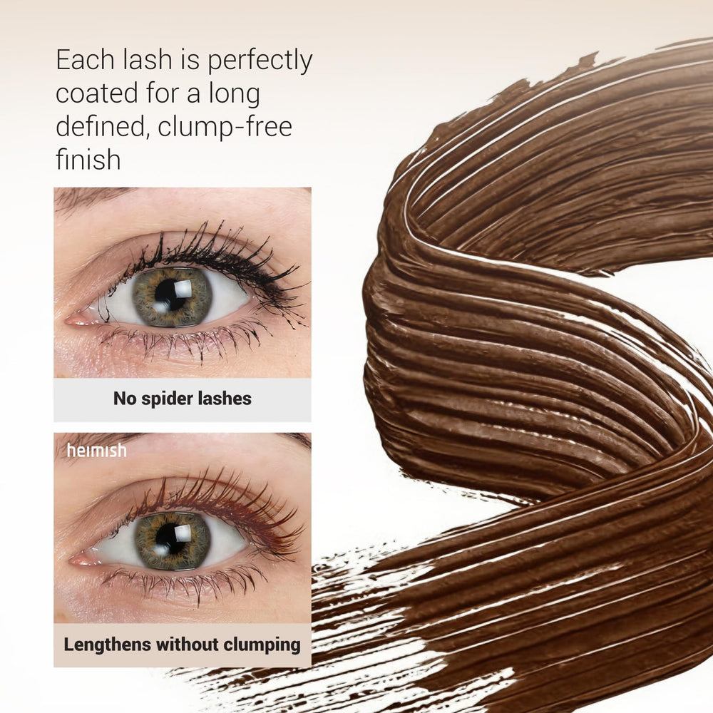 HEIMISH Dailism Mascara washes off with lukewarm water
