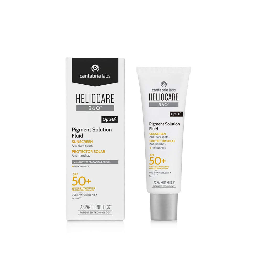 Heliocare 360 Fluido Pigmento, frasco de 50ml, hidratante y protector solar