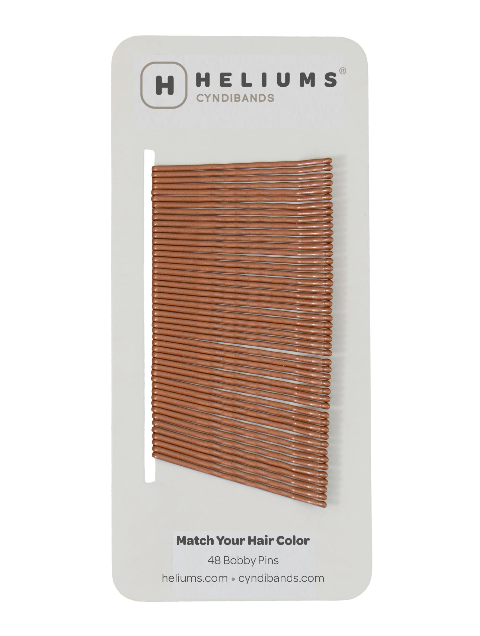 Heliums horquillas jengibre ondulado 2 pulgadas, agarre seguro para mechones rojos