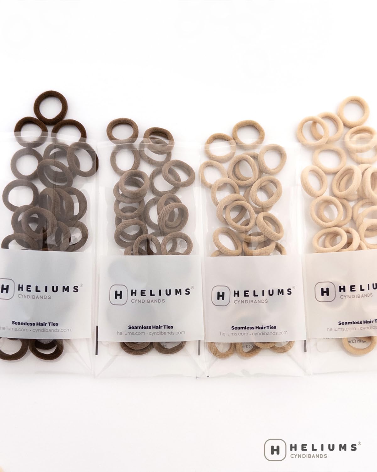 Heliums lazo mini sin daño, discreto y combina con cualquier tono.