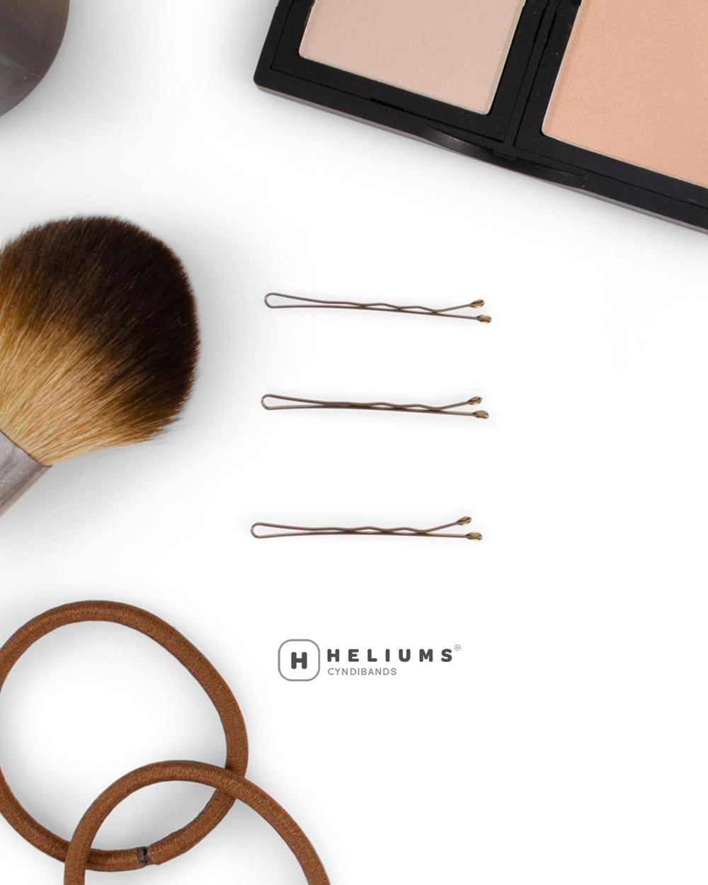 Pack de 40 pinzas Heliums; solución rápida para peinado.