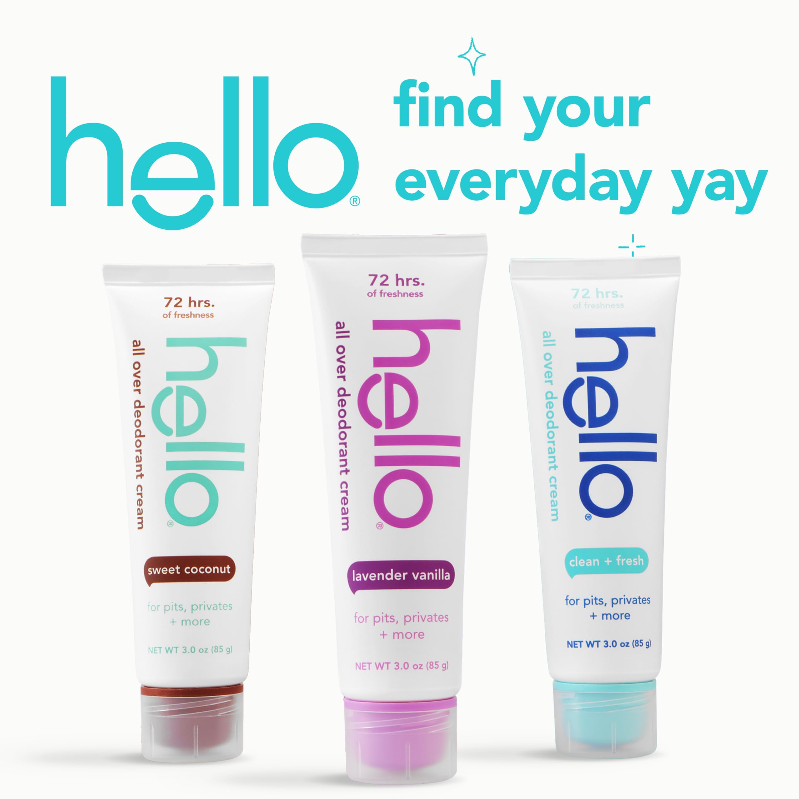 Hello sin aluminio: opción limpia para axilas.