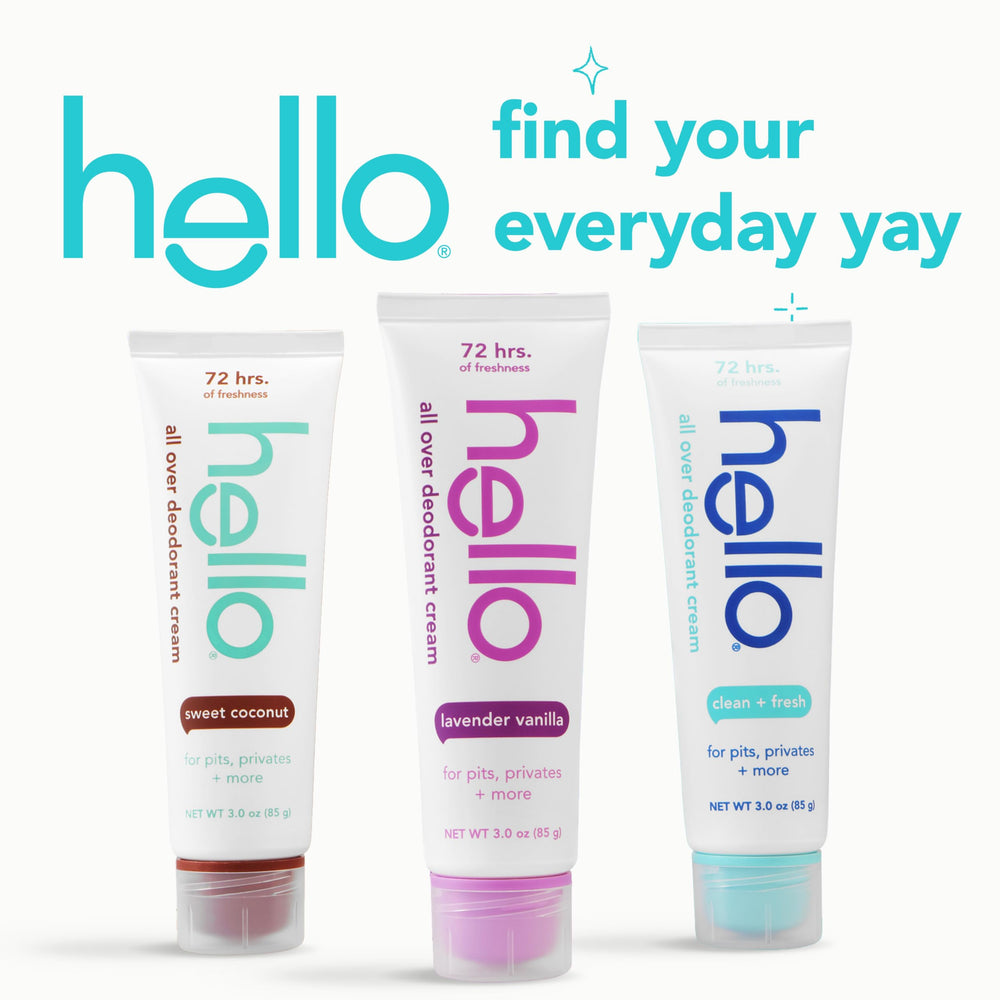 Hello sin aluminio: opción limpia para axilas.