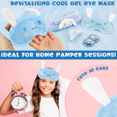 Hello Kitty Cinnamoroll parches gel brillantes para refrescar la mirada cansada
