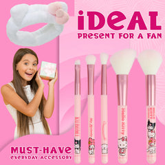 Pinceles faciales Hello Kitty: dos herramientas para un acabado terso y uniforme