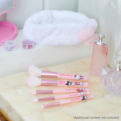 Pinceles de ojos Hello Kitty: tres brochas para definir y mezclar sombras con precisión