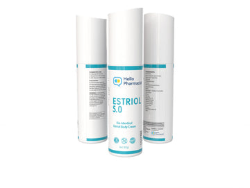 HelloPharmacist Estriol 5.0 crema, aplicación diaria para cuidado de la piel