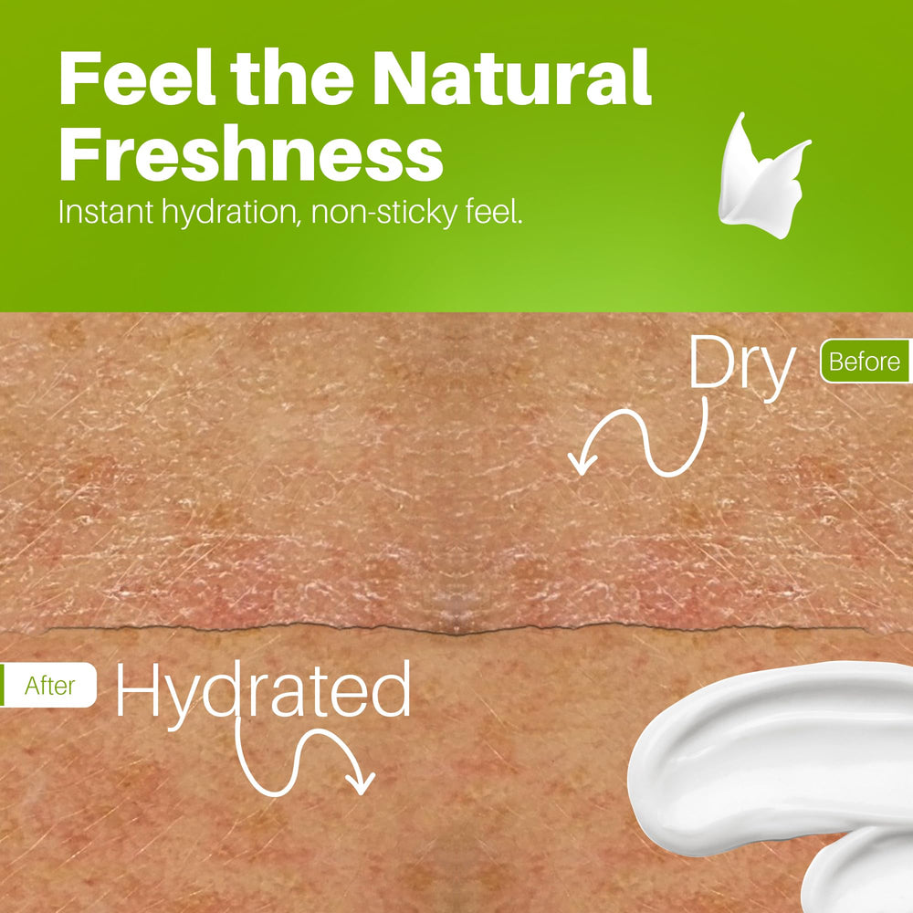 Hemp Heaven Hemp Lotion aplicación diaria para cuerpo y manos, hidratación suave.
