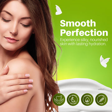 Hemp Heaven crema de cuerpo suave para todo tipo de piel y clima.