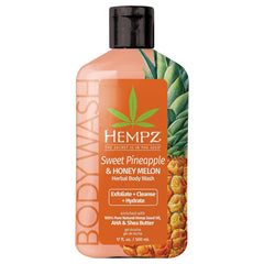 Hempz Bano Cuerpo Piña Dulce y Melón Miel: hidratación suave para piel sensible