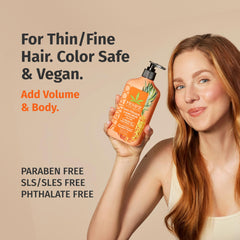 Hempz Biotin Shampoo: espuma cremosa limpia sin resecar