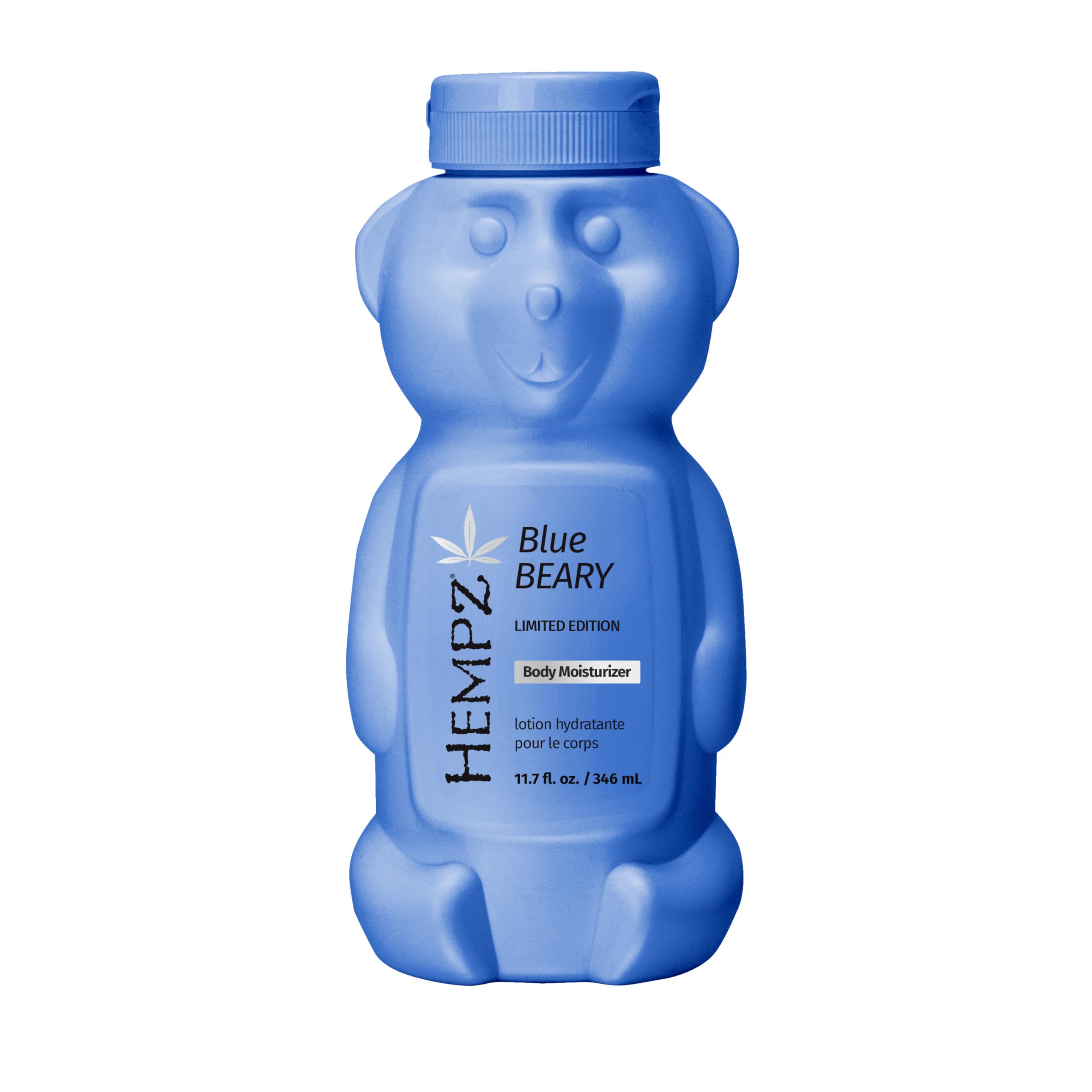 Hempz Bluebeary: oso de edición limitada con aroma frutal para piel suave