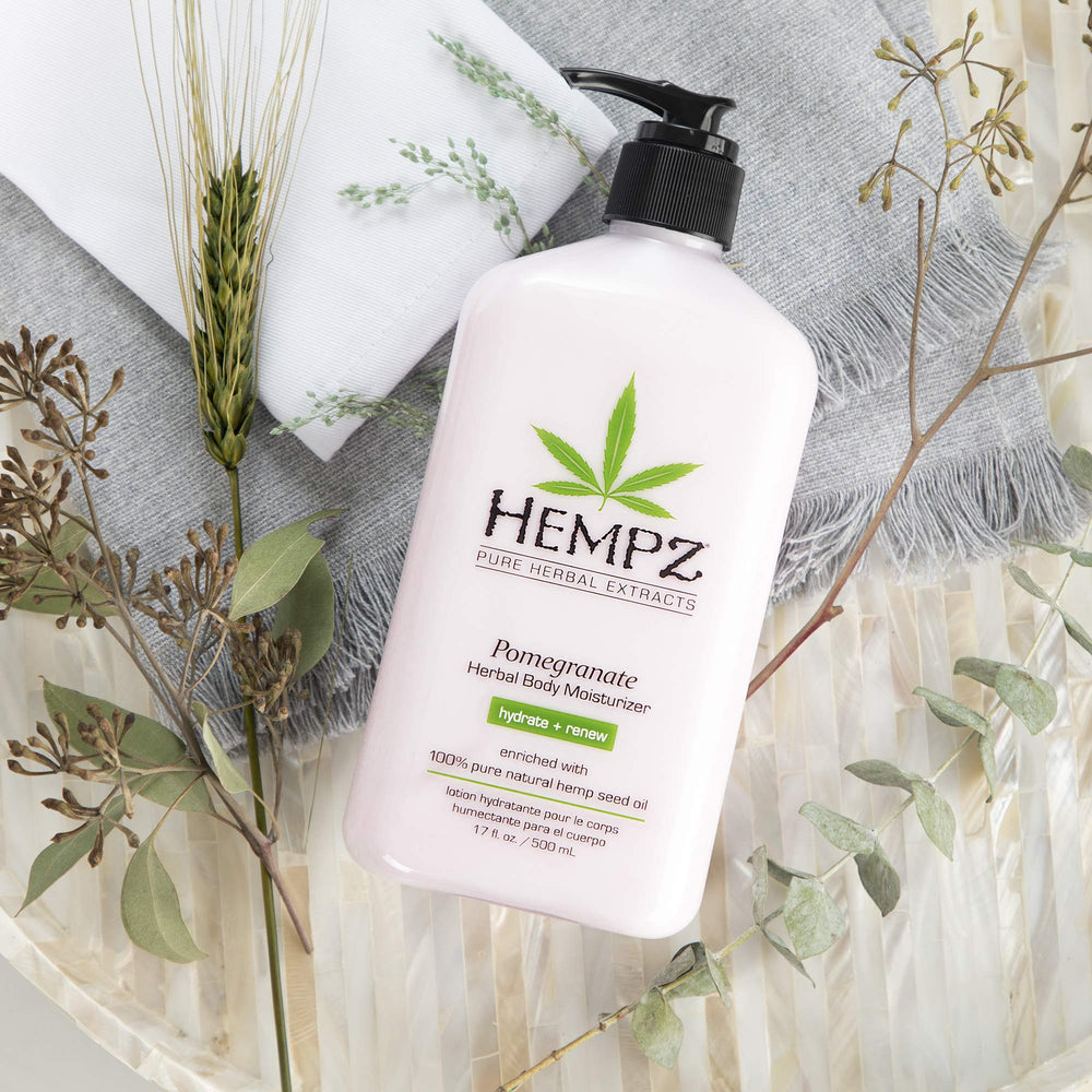crema corporal Hempz apta para todas las edades y tipos de piel