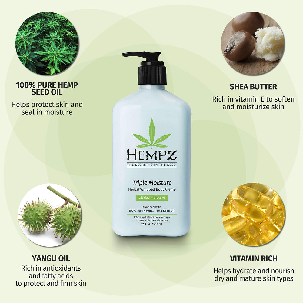 Hempz crema corporal: fragancia melocotón y pomelo, aroma suave.
