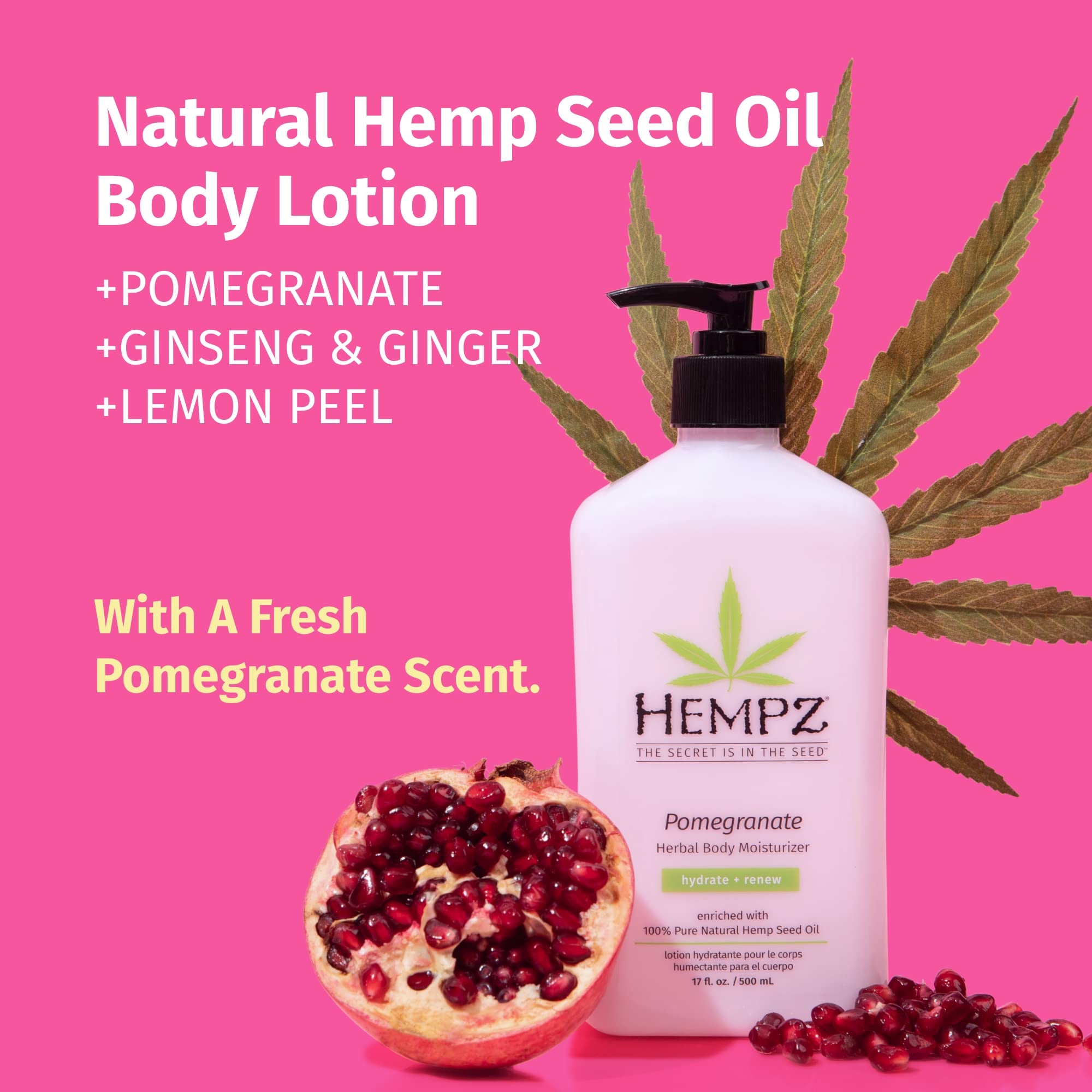 crema corporal Hempz manteca de karité y aloe para piel suave