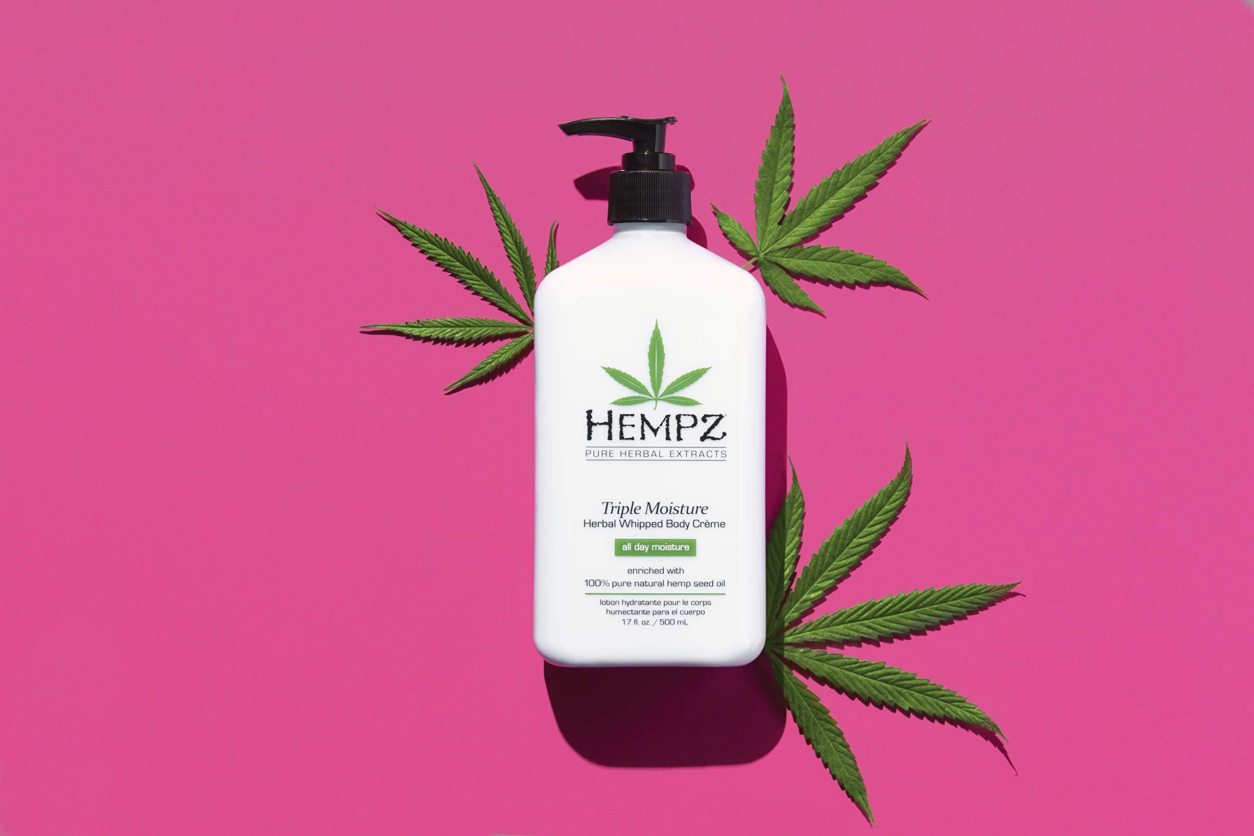 Hempz crema corporal: vegana, libre de parabenos y gluten.