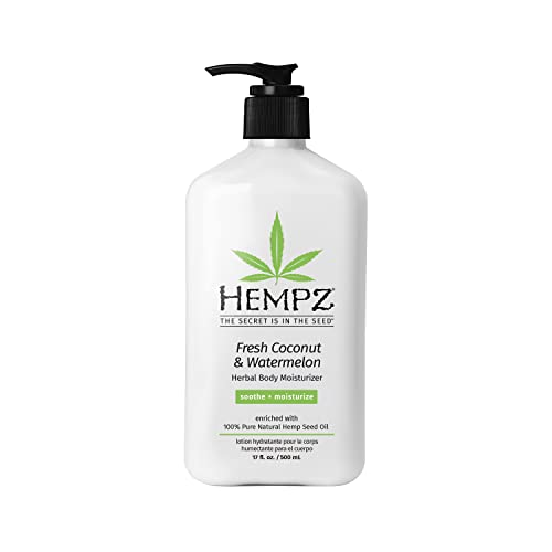 Hempz crema cuerpo absorción rápida: textura ligera que no deja sensación grasa.