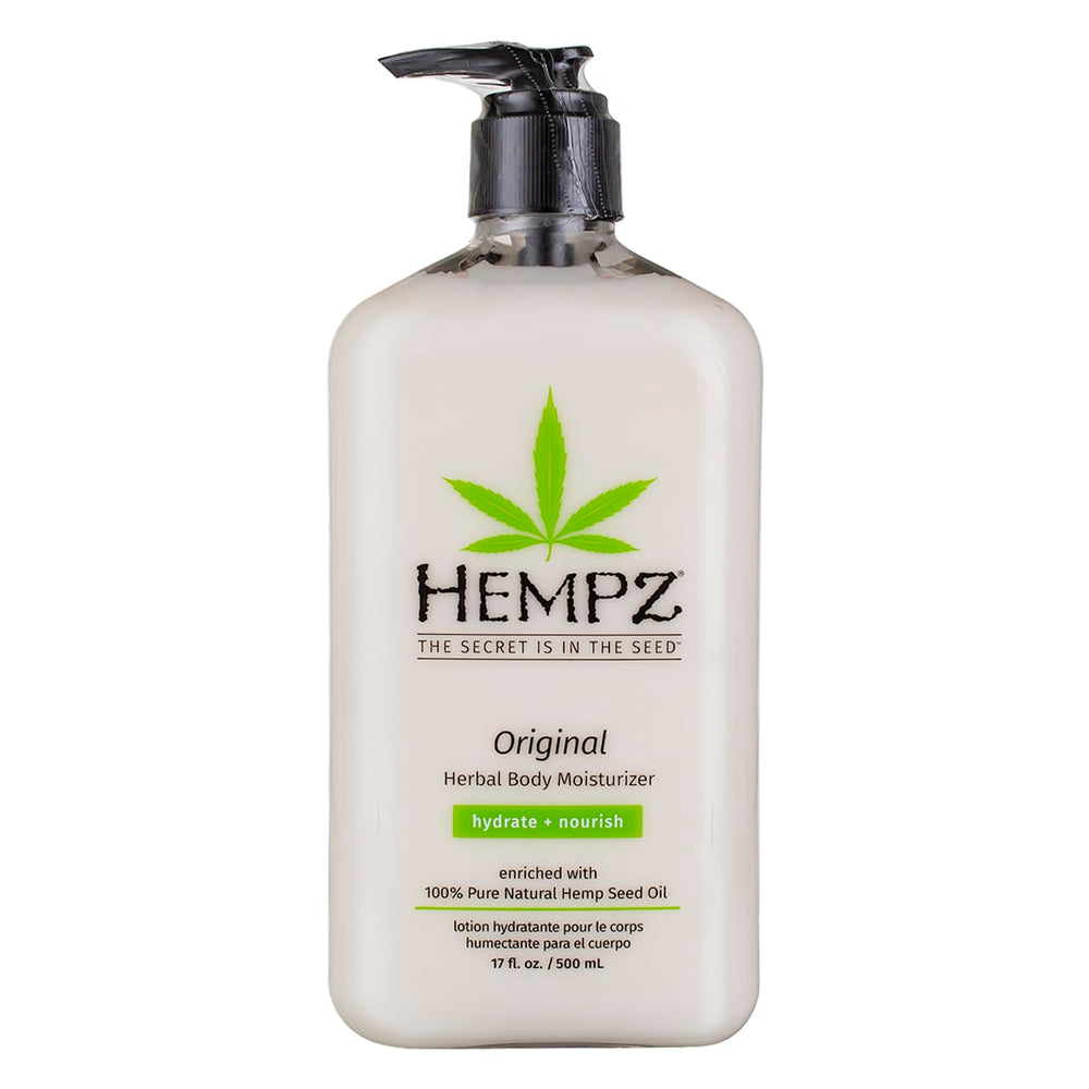 Hempz Hidratante Corporal Original con dispensador de 500 ml para uso diario