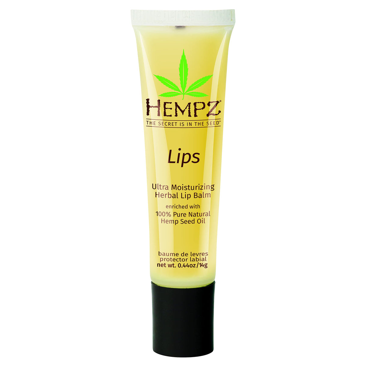 Bálsamo labial Hempz en tubo para humectación intensa.