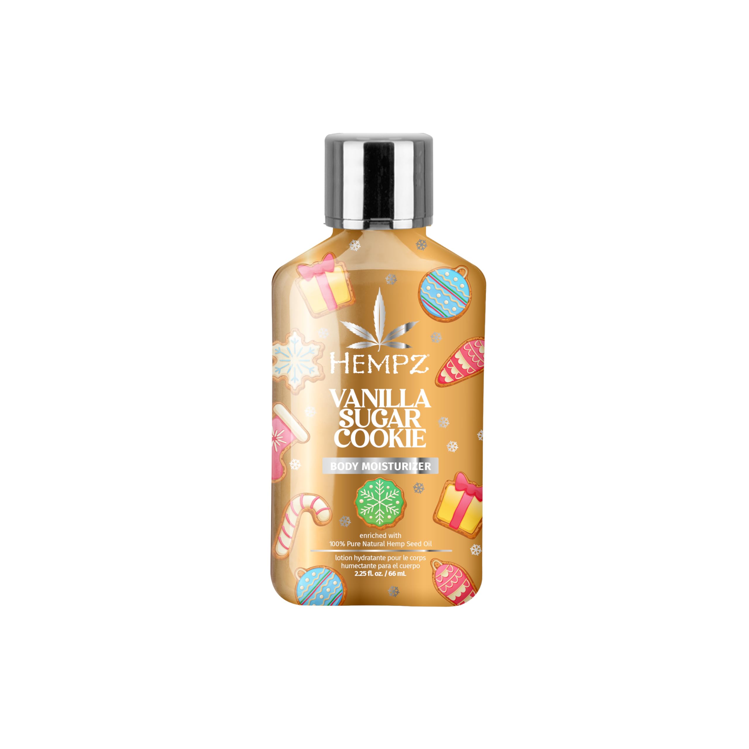Hempz Mini Crema Corporal con vainilla, hidratación suave para la piel