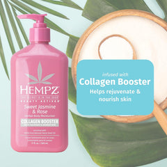Hempz Sweet Jasmine & Rose, fragancia natural de jazmín y rosa