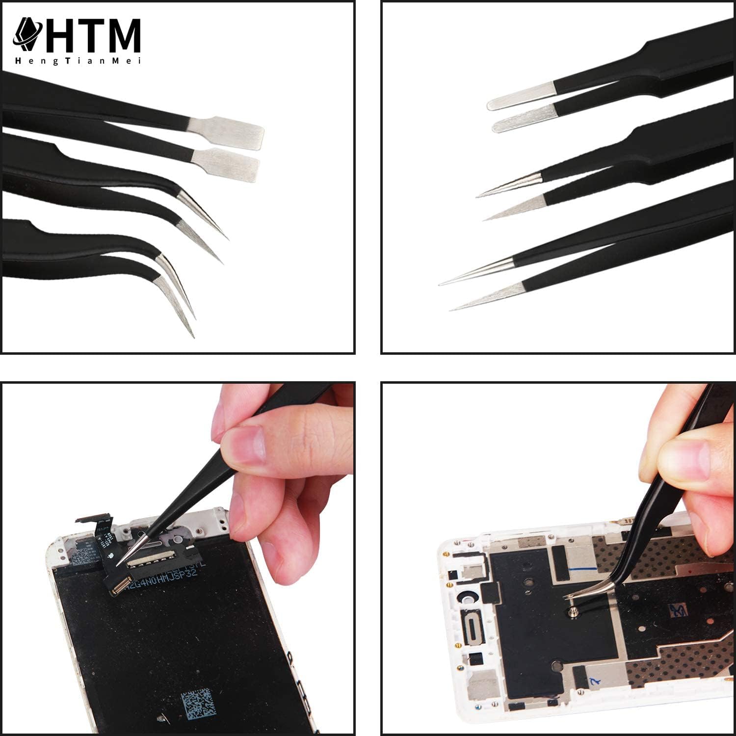 Funda protectora para pinzas HengTianMei mantiene puntas seguras.