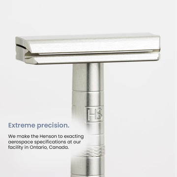 Empaque ecológico de Henson Shaving de cobre, alternativa sostenible.