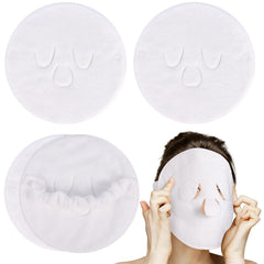 HEQU: toalla facial 4-pack para cuidado diario de la piel y absorción de productos.