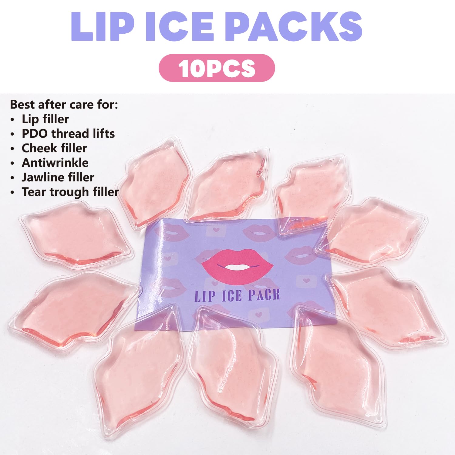 Herb Life gel-frio-labios, uso post-tratamiento para relajación