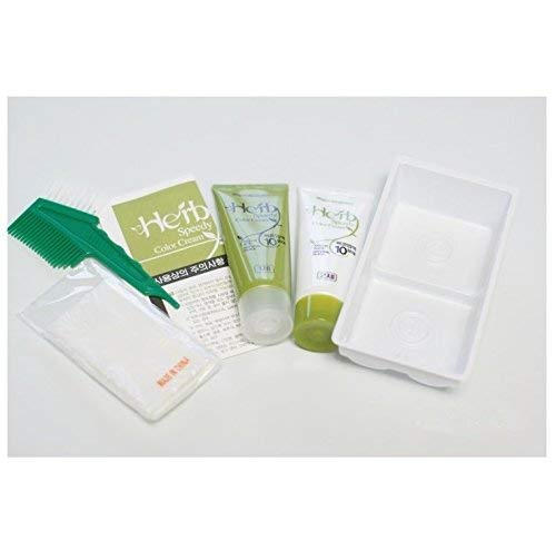 Herb Speedy Color Cream Negro Suave: textura crema que se desliza fácilmente durante la aplicación.