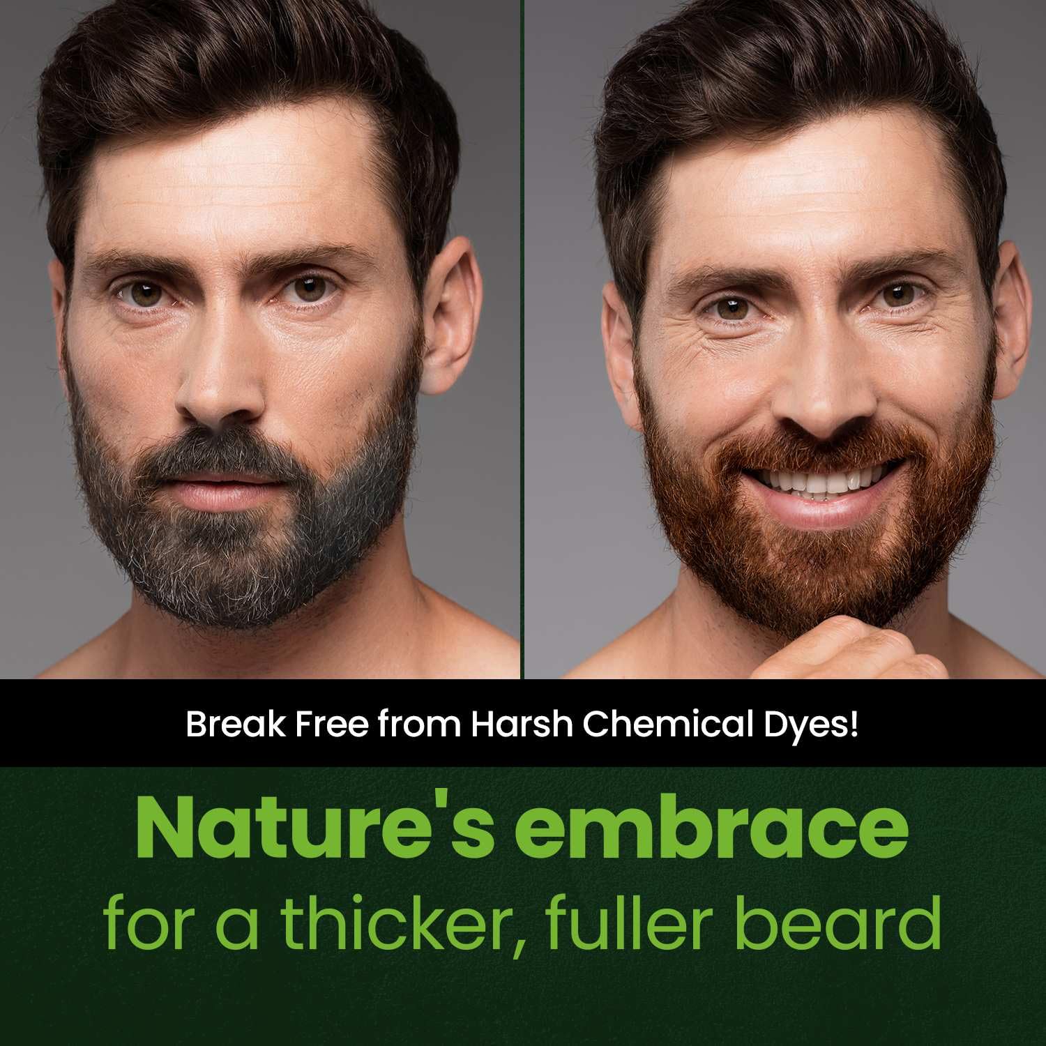 Herb Speedy kit de aplicación para bigote y barba sin desorden
