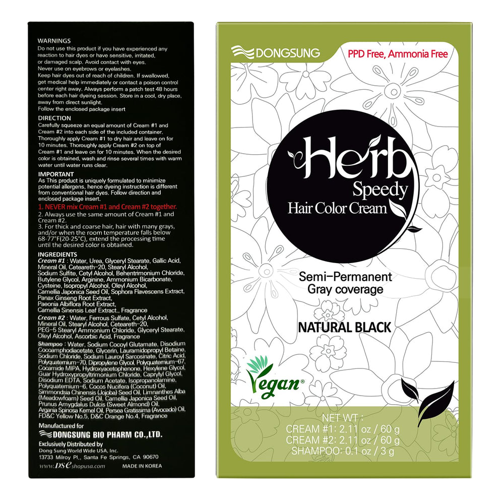 Color natural y duradero de Herb Speedy