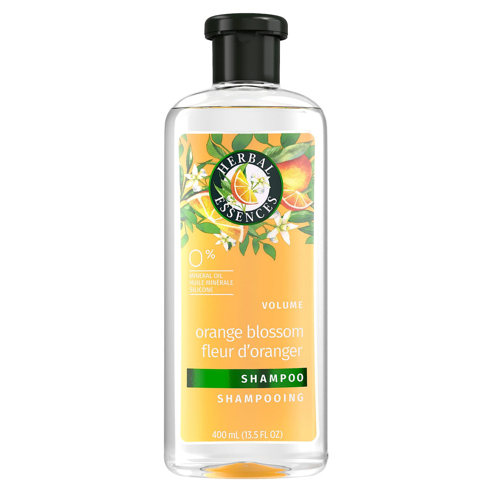 Herbal Essences Champú Azahar Naranja Volumen: aporta cuerpo al cabello fino.