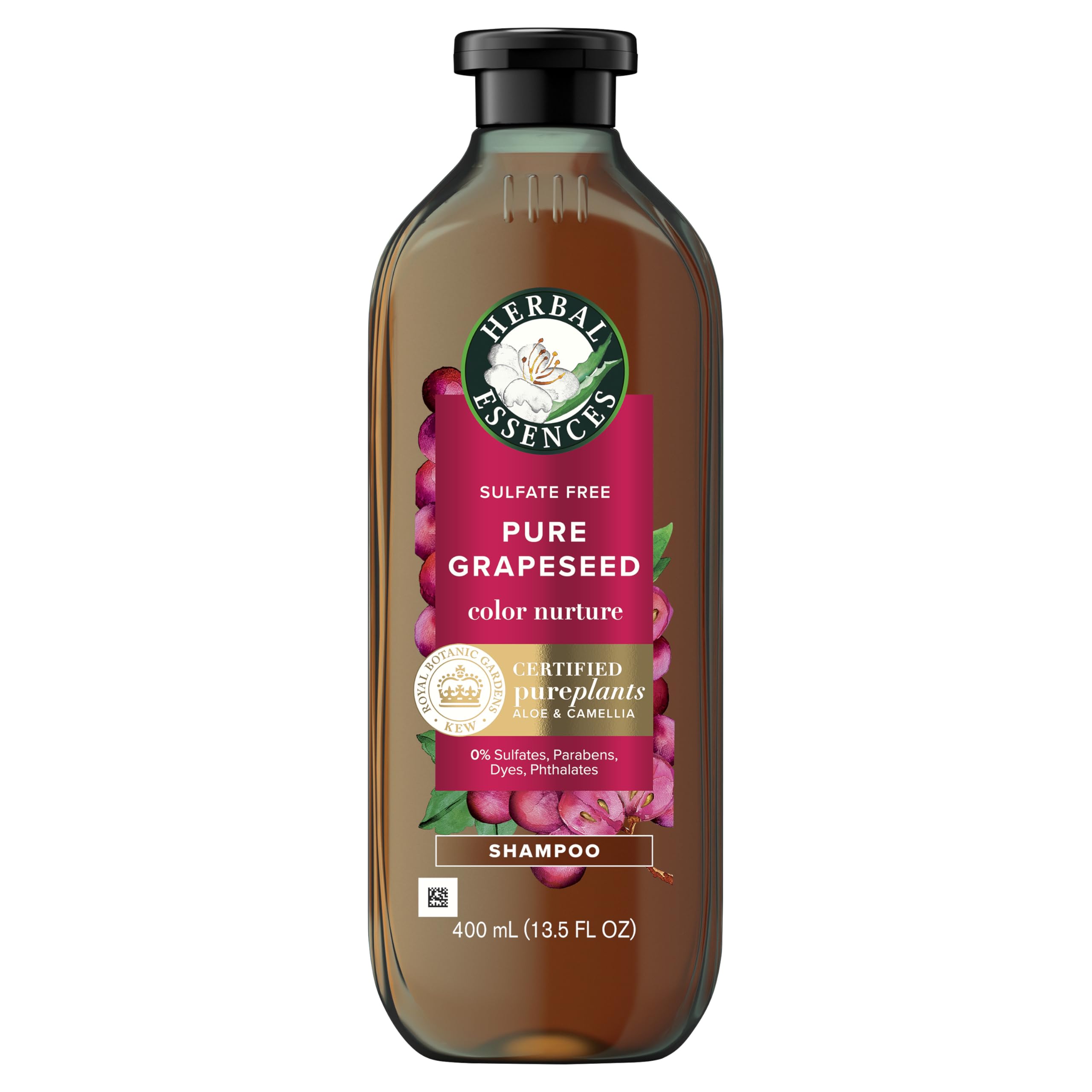 Herbal Essences semilla de uva en botella para cuidado ligero del color