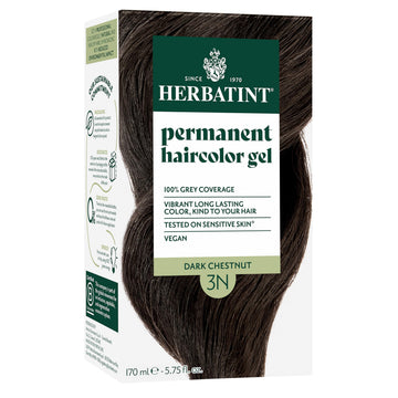 Herbatint 3N Castano Oscuro aplicado para cobertura total de canas.