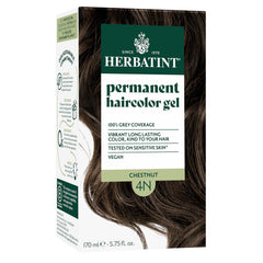 Herbatint 4N Chestnut: aplicación suave para cobertura total de canas
