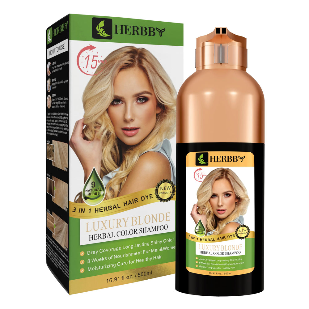 HERBBY shampoing 500 ml permet jusqu’à 12 applications.