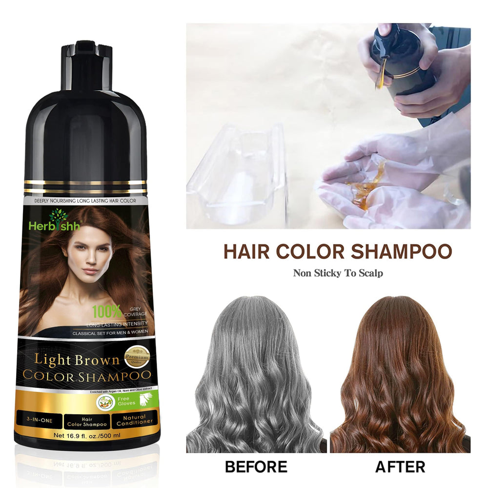 Herbishh: cabello con color recién aplicado en tonos naturales.