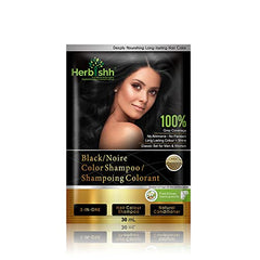 Herbishh máscara de argán para nutrir el cabello durante la coloración.