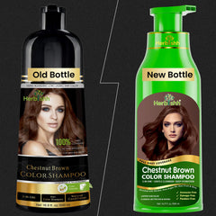 Shampoing couleur Herbishh avec application rapide pour usage quotidien.
