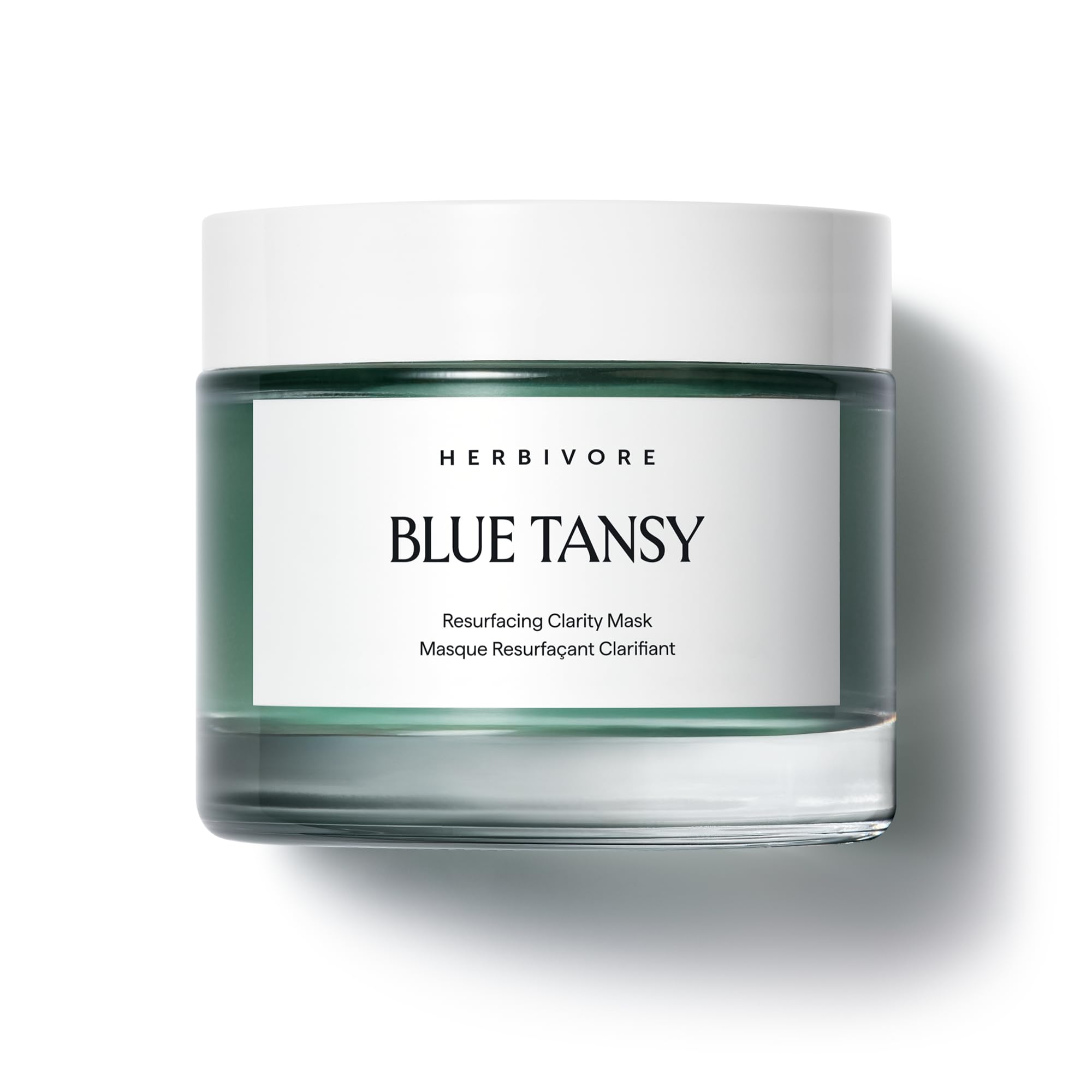 HERBIVORE Mascarilla Tansy Azul en botella, ayuda a refinar poros y controlar imperfecciones.
