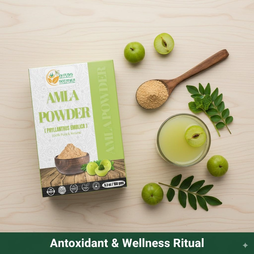 Herbs Botanica Amla polvo preparado para preparaciones rápidas