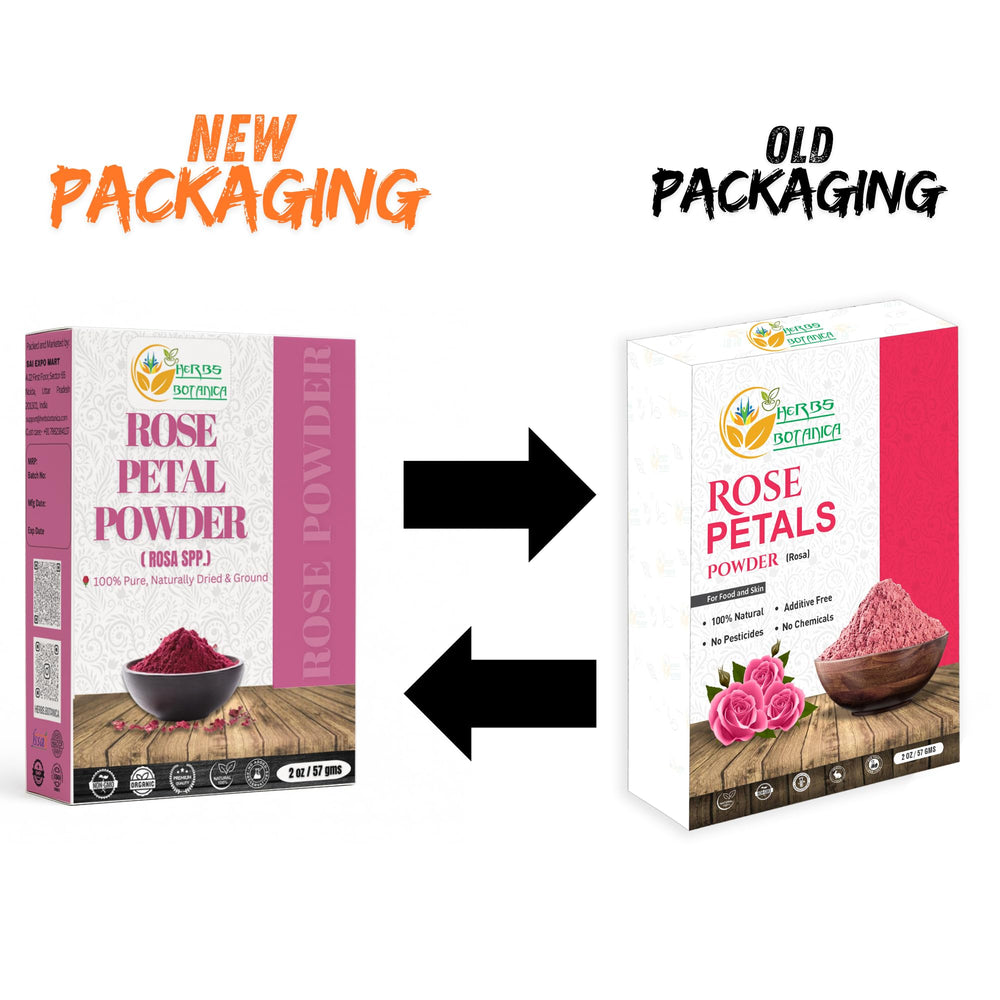 Polvo de rosa para cuidado de piel casero con Herbs Botanica.