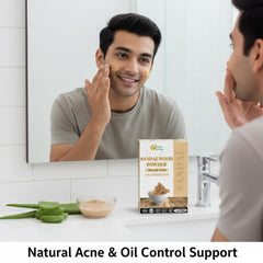 Uso tradicional del polvo para rituales y tilak con toque natural.