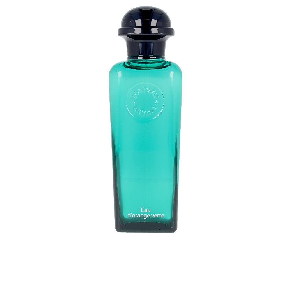 Hermès Eau D'Orange Verte, frasco con atomizador, aroma fresco para uso diario y refrescante.