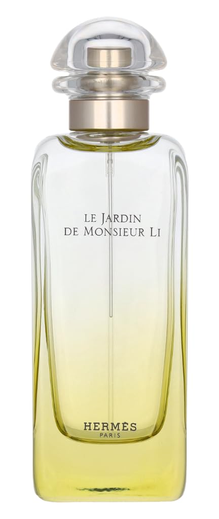 Hermès Le Jardin de Monsieur Li, etiqueta decorada, fragancia floral ligera para primavera