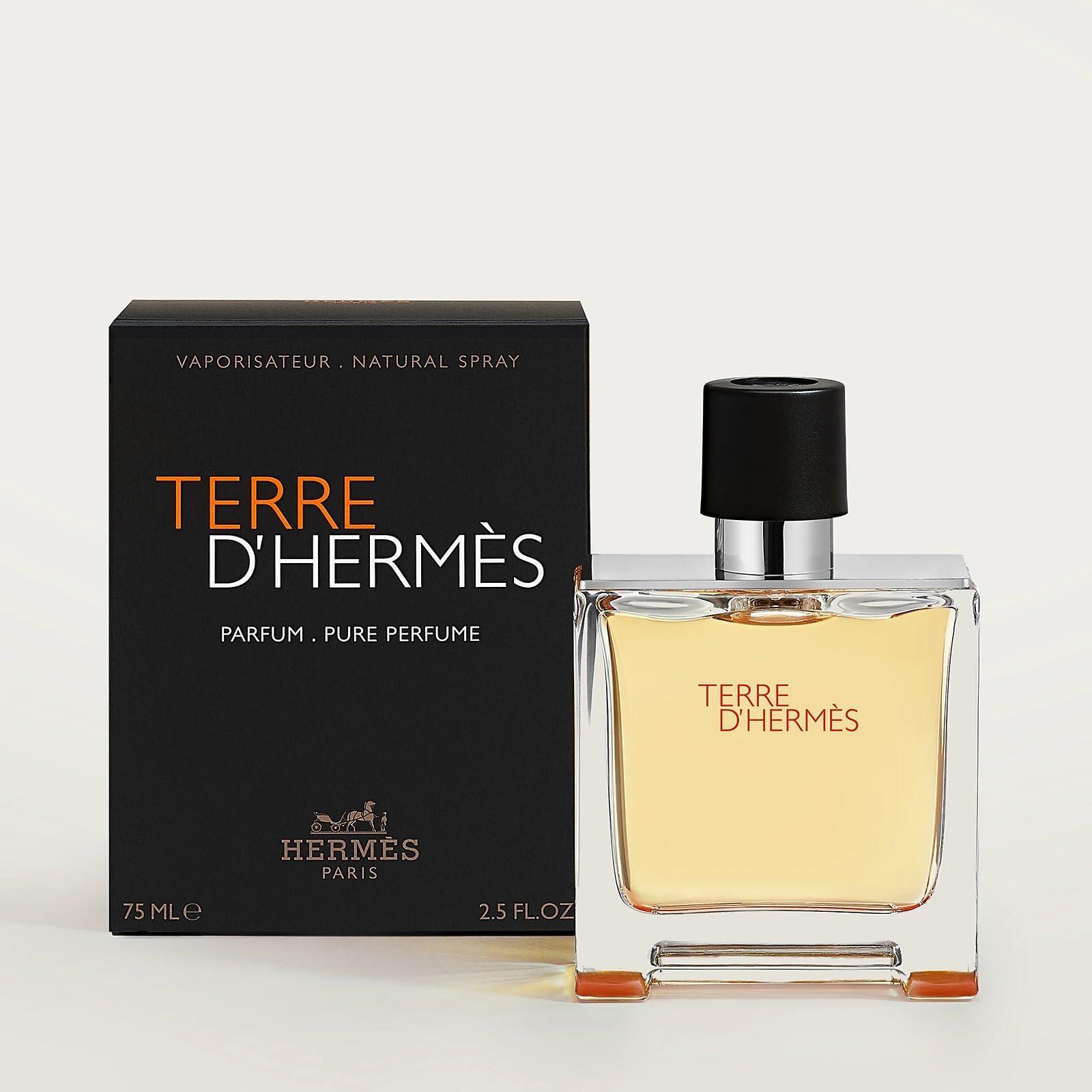 Hermès Terre d’Hermès, envase-frontal: presentación elegante para regalos o autocuidado